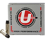 Image of Underwood Ammo .38 Special +P 158 Grain Coated Hard Cast Nickel Plated Brass Cased Pistol Ammunition