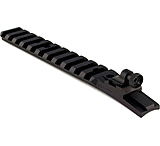 Image of Williams Gun Sight Ace In The Hole Picatinny Scope Rail For Mossberg 500 w/ Fiber Optic Front Sight