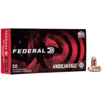 Federal Premium American Eagle Handgun .380 ACP 95 Grain Brass Cased Full Metal Jacket Centerfire Pistol Ammunition