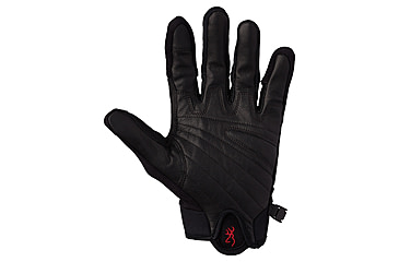 Image of Browning Ace Glove - Mens, Black/Red, Small, 3070207101