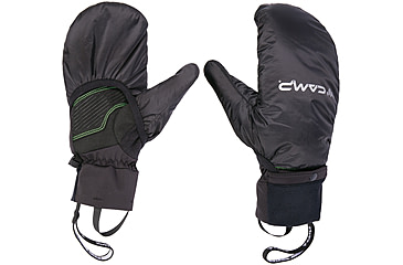 Image of C.A.M.P. G Comp Warm Gloves, Black/Green, Small, 3396S