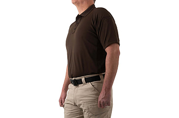 Image of First Tactical Performance Short Sleeve Polo - Mens, Kodiak Brown, Small, 112509-182-S