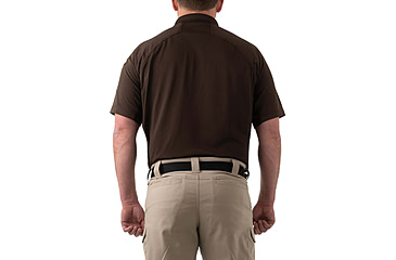 Image of First Tactical Performance Short Sleeve Polo - Mens, Kodiak Brown, Small, 112509-182-S