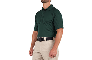 Image of First Tactical Performance Short Sleeve Polo - Mens, Spruce Green, 2XL, 112509-812-XXL