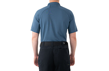 Image of First Tactical Performance Short Sleeve Polo - Mens, Regular, French Blue, 5XL, 112509-484-5XL-R