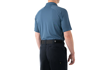 Image of First Tactical Performance Short Sleeve Polo - Mens, Regular, French Blue, 5XL, 112509-484-5XL-R