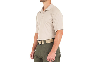 Image of First Tactical Performance Short Sleeve Polo - Mens, Regular, Khaki, 6XL, 112509-055-6XL-R