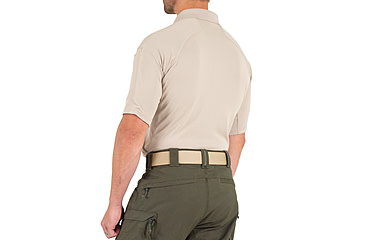 Image of First Tactical Performance Short Sleeve Polo - Mens, Regular, Khaki, 6XL, 112509-055-6XL-R