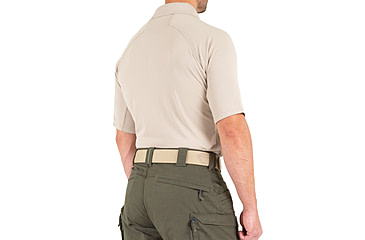 Image of First Tactical Performance Short Sleeve Polo - Mens, Regular, Khaki, 6XL, 112509-055-6XL-R