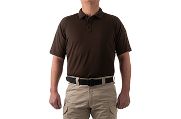 Image of First Tactical Performance Short Sleeve Polo - Mens, Regular, Kodiak Brown, 6XL, 112509-182-6XL-R