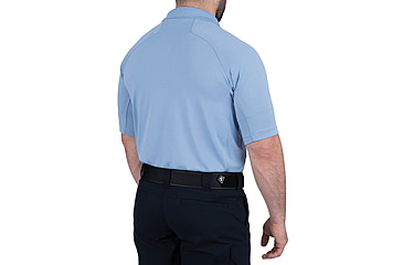 Image of First Tactical Performance Short Sleeve Polo - Mens, Regular, Medium Blue, 6XL, 112509-781-6XL-R