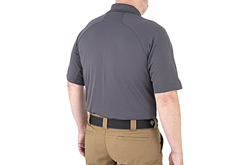 Image of First Tactical Performance Short Sleeve Polo - Mens, Wolf Grey, Large, 112509-036-L