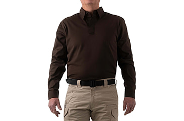 Image of First Tactical V2 PRO Performance Shirt, Tall - Mens, Kodiak Brown, Extra Large, 111015-182-XL-T