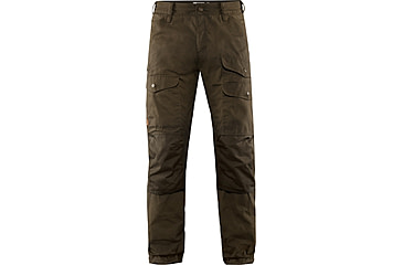 Image of Fjallraven Vidda Pro Trouser - Mens, Regular Inseam, Dark Olive/Black, 60/Regular, F87177-633-550-60/R