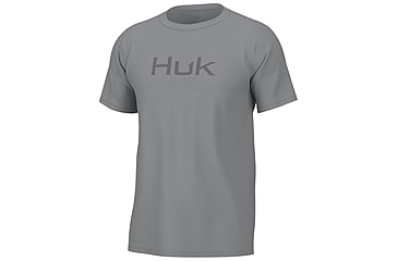 Image of HUK Performance Fishing Huk Logo Tee - Mens, Harbor Mist, 2XL, H1000390-034-XXL