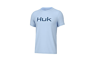 Image of HUK Performance Fishing Huk Logo Tee - Mens, Ice Water, 2XL, H1000390-476-XXL