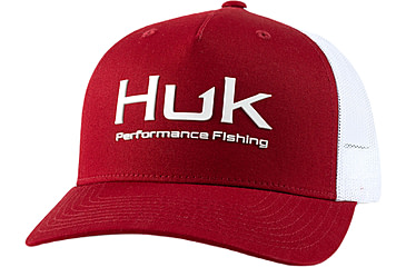 Image of HUK Performance Fishing Performance Fishing Trucker - Mens, Scarlet Blaze, 1US, H3000515-621-1