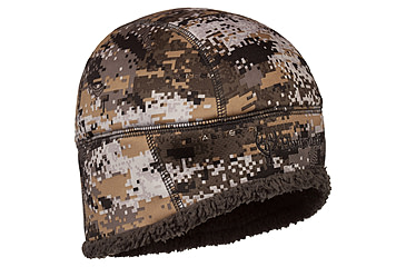 Image of Huntworth Chester Heavy Weight Sherpa Fleece Lined Hunting Beanie - Mens, Disruption, Large, E-5734-DC-L/XL