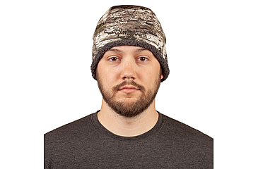 Image of Huntworth Chester Heavy Weight Sherpa Fleece Lined Hunting Beanie - Mens, Tarnen, Large, E-5734-TRN-L/XL