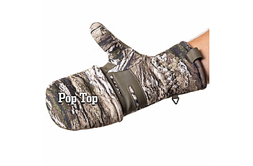 Image of Huntworth Colborne Heat Boost Windproof Hunting Pop-Top Glove - Mens, Tarnen, Extra Large, E-1436-TRN-XL