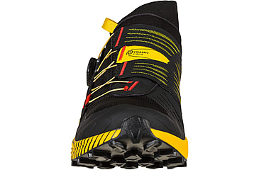 Image of La Sportiva Cyklon Trailrunning Shoes - Mens, Black/Yellow, 41, 46W-999100-41