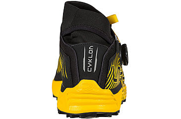 Image of La Sportiva Cyklon Trailrunning Shoes - Mens, Black/Yellow, 41, 46W-999100-41