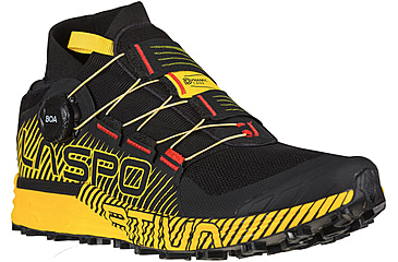 Image of La Sportiva Cyklon Trailrunning Shoes - Mens, Black/Yellow, 41, 46W-999100-41