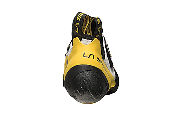 Image of La Sportiva Solution Climbing Shoes - Mens, White/Yellow, 37, ZFCS013-W00Y00-37