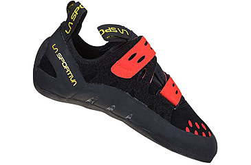 Image of La Sportiva Tarantula Climbing Shoes - Mens, Black/Poppy, 42.5, Medium, 30J-999311-42.5