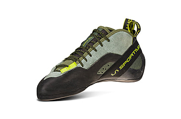 Image of La Sportiva TC Pro Climbing Shoes - Mens, Olive, 40.5, ZFCS026-E19E19-40.5