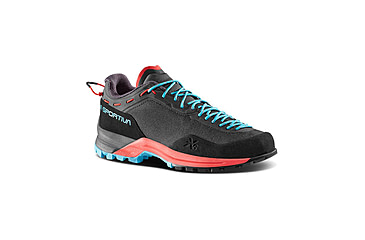 Image of La Sportiva TX Guide Approach Shoes - Womens, Carbon/Hibiscus, 39, 27O-900402-39