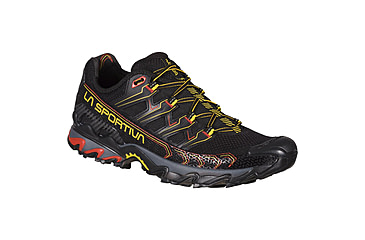 Image of La Sportiva Ultra Raptor II Running Shoes - Mens, Black/Yellow, 46, 46M-999100-46