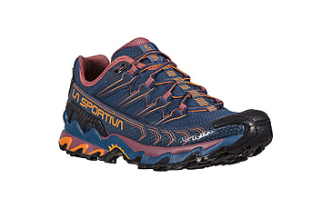 Image of La Sportiva Ultra Raptor II Running Shoes - Womens, Denim/Rouge, 38.5, 46O-628407-38.5