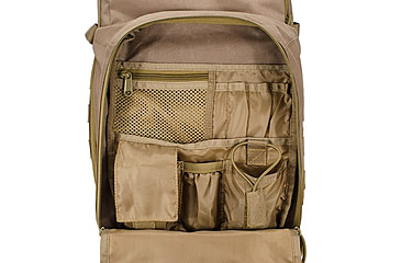 Image of Loaded Gear GX-600 Crossover Long Range Backpack, Sunglass/Goggle Compartment,, Dark Earth, 9.84 x 13 x 19.69 in BI12600