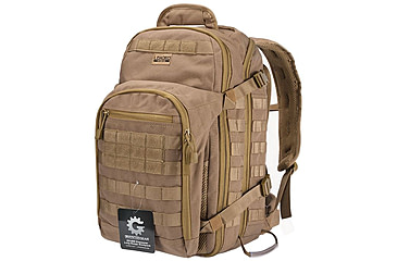 Image of Loaded Gear GX-600 Crossover Long Range Backpack, Sunglass/Goggle Compartment,, Dark Earth, 9.84 x 13 x 19.69 in BI12600