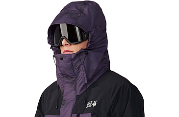 Image of Mountain Hardwear First Tracks Insulated Jacket - Mens, Blurple Ice Dye Print, Extra Large, 2043351598BIDP-XL