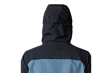 Image of Mountain Hardwear First Tracks Jacket - Mens, Asiatic Blue/Montauk Blue/Black, Large, 2092021444-L