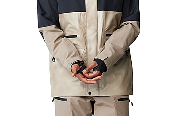 Image of Mountain Hardwear First Tracks Jacket - Mens, Badlands/Dunes/Black, Large, 2092021366-L