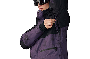 Image of Mountain Hardwear First Tracks Jacket - Mens, Blurple Ice Dye Print, Medium, 2043331598BIDP-M