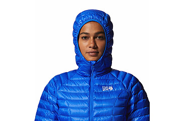 Image of Mountain Hardwear Ghost Whisperer/2 Hoody - Womens, Bright Island Blue, Small, 1871631409-Bue-S