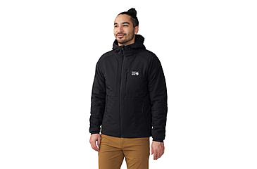 Image of Mountain Hardwear Kor Stasis Hoody - Mens, Black, Large, 2092151010-L