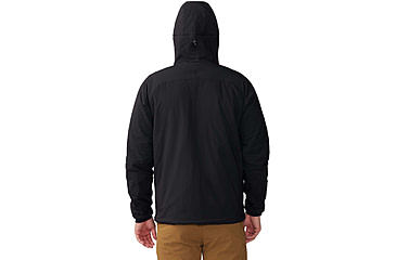 Image of Mountain Hardwear Kor Stasis Hoody - Mens, Black, Small, 2042941010-BLACK-S