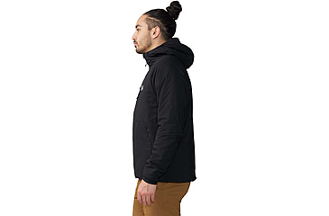 Image of Mountain Hardwear Kor Stasis Hoody - Mens, Black, Small, 2042941010-BLACK-S