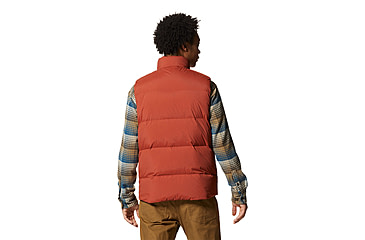 Image of Mountain Hardwear Nevadan Down Vest - Mens, Dark Copper, Large, 2004041838-Dark Copper-L