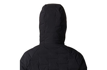 Image of Mountain Hardwear Stretchdown Hoody - Womens, Black, Large, 1943271010-Black-L