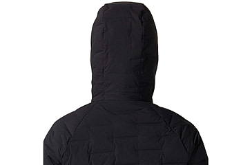 Image of Mountain Hardwear Stretchdown Hoody - Womens, Black, Small, 1943271010-S