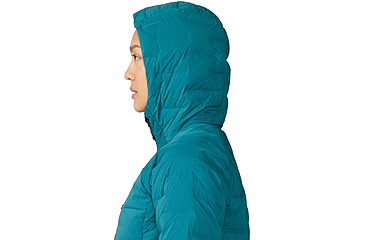 Image of Mountain Hardwear Stretchdown Hoody - Womens, Jack Pine, Medium, 1943271314-Jack Pine-M