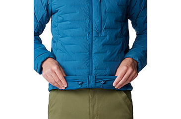 Image of Mountain Hardwear StretchDown Jacket - Mens, Dark Caspian, Large, 2104501418-L