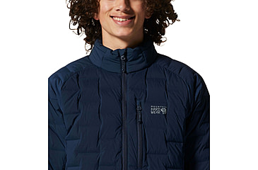 Image of Mountain Hardwear Stretchdown Jacket - Mens, Hardwear Navy, Medium, 1942921425HN-M