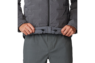 Image of Mountain Hardwear StretchDown Jacket - Mens, Volcanic Heather, Large, 2104501007-L